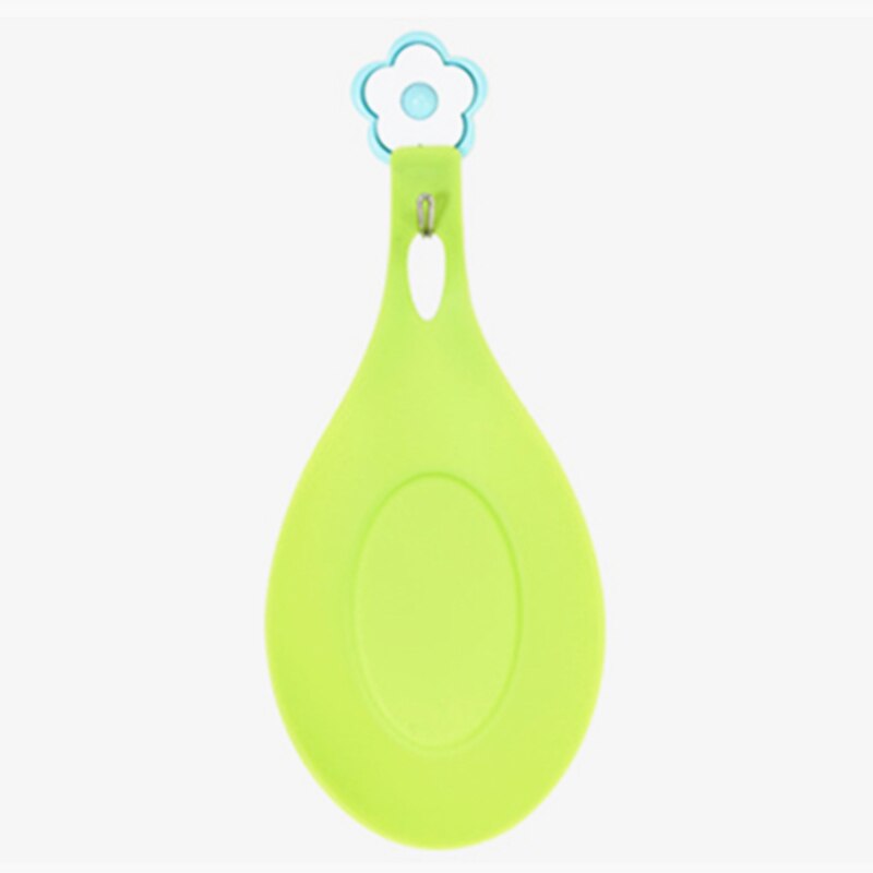Accessoires de cuisine multi-usages cuillère repose-cuillère en Silicone de alimentaire Anti-brûlure cuillère mettre tapis, ustensiles de cuisine BBQ pique-nique 1 pièce