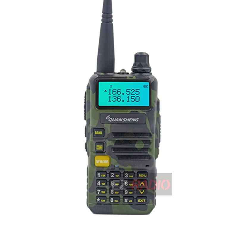 Upgrade 5W Quansheng UV-R50-2 Mobile Walkie Talkie Vhf Uhf Dual Band Radio camouflage UV-R50-1 UV R50 Series Uv-5r tg-uv2 UVR50