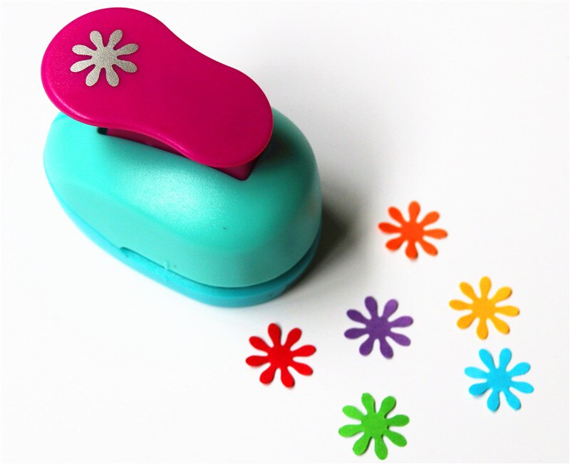shapes paper punch 15mm 5/8'' shapes craft punch diy puncher paper cutter scrapbooking punches scrapbook S29: chrysanthemum