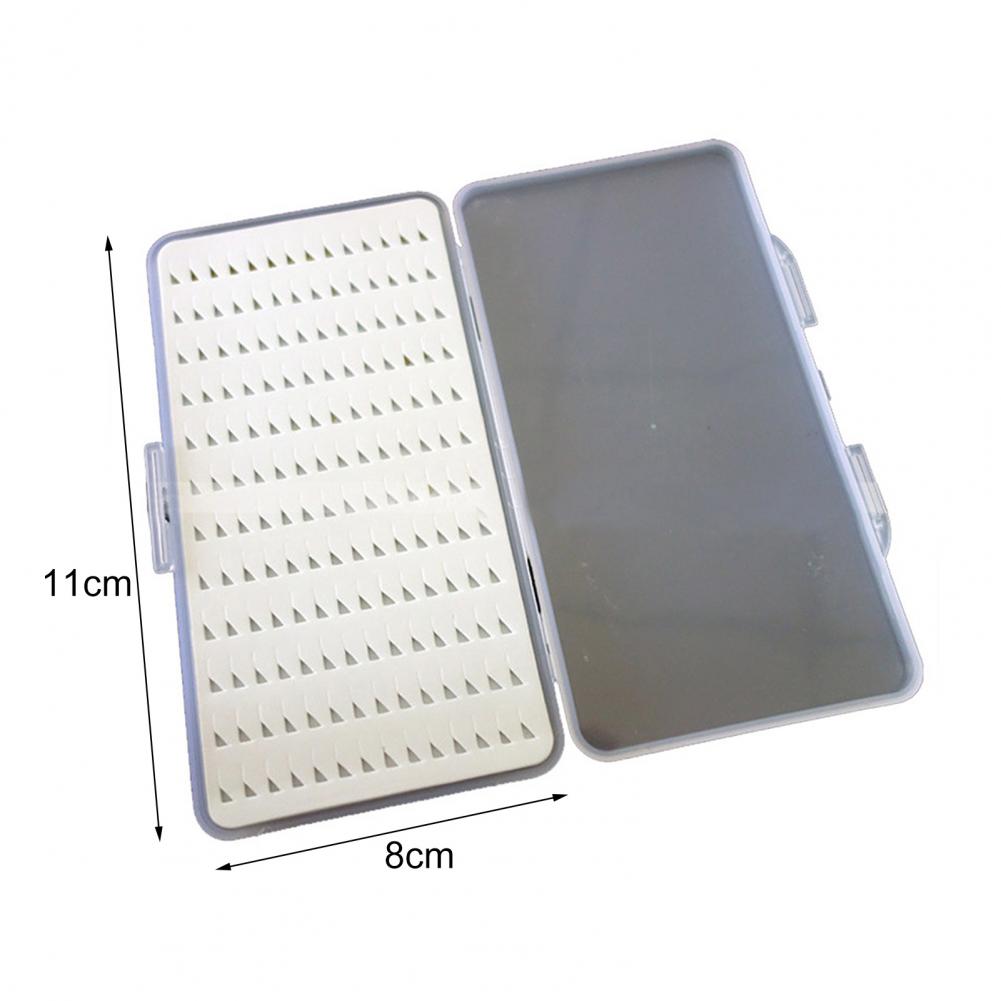 Fishing Tackle Box Lightweight Large Capacity ABS Triangle Foam Translucent Bait Organizer for Sea Ocean