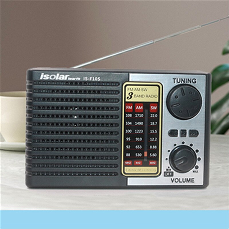 Multi band radio dynamo radio wireless Bluetooth speaker solar charging emergency radio supports FM / AM / SW two way radio