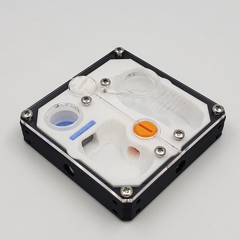 Nid de fourmis extensible en acrylique, impression 3D: Style-B