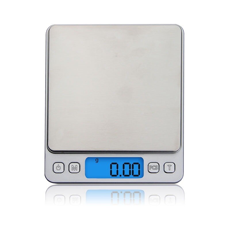 Stainless Steel Electronic Kitchen 0.01 G Scale Medicine Medicinal Small Balance Scale Precision Jewelry Mini Baking Scale