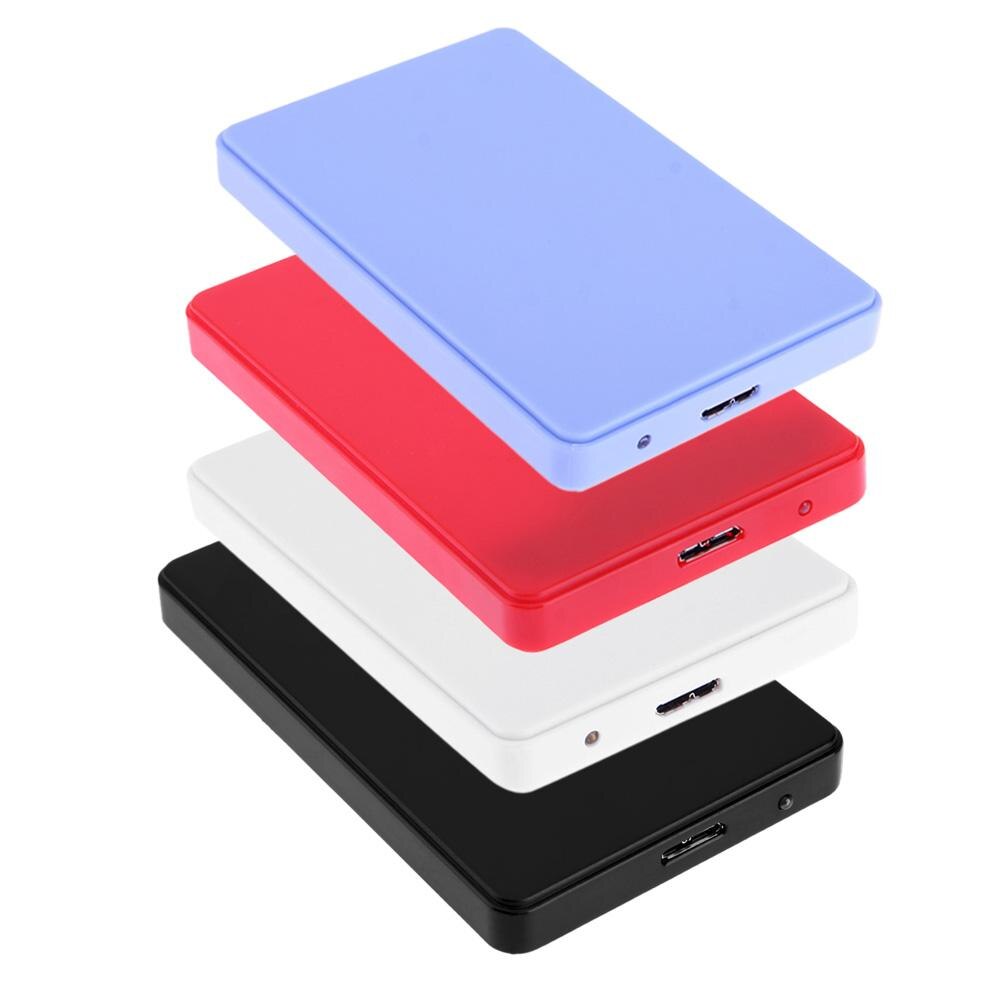 2.5in SATA to USB3.0 HDD Case 3TB 5Gbps HDD Hard Drive SSD External Enclosure Case for PC Mini USB 3.0 SATA Hard Disk Enclosure