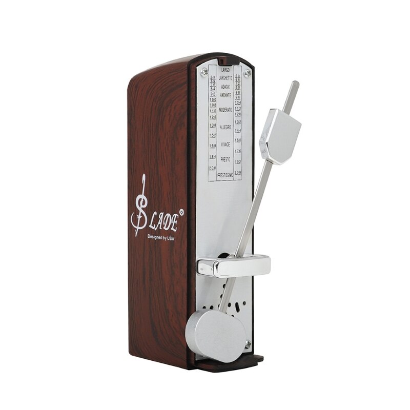 M5TC Mechanische Metronom Holz Körnig Laut Klang/Hohe Präzision für Klavier/Gitarre/Violine/Trommel und Andere instrumente