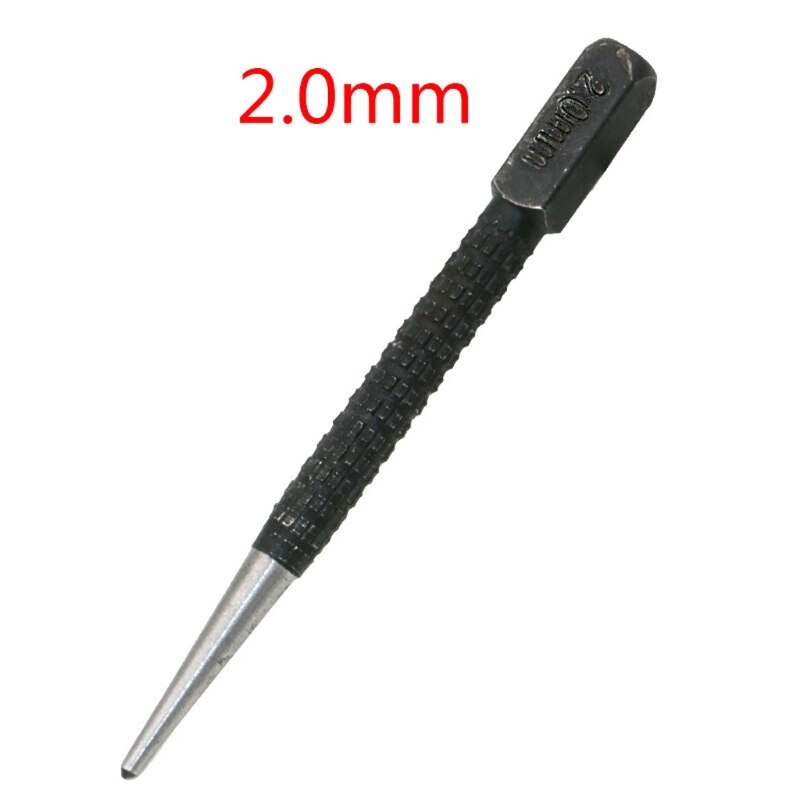 3 Pcs 3/32" Heavy Duty Centre Punch Steel Metal Spring Loaded Marking Hole Tool