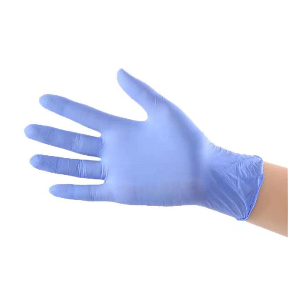 Gants violets en Nitrile pour femmes, 100 pièces, alimentaire, mécanicien, étanche, travail de laboratoire, nettoyage ménager, sécurité, synthétiques jetables