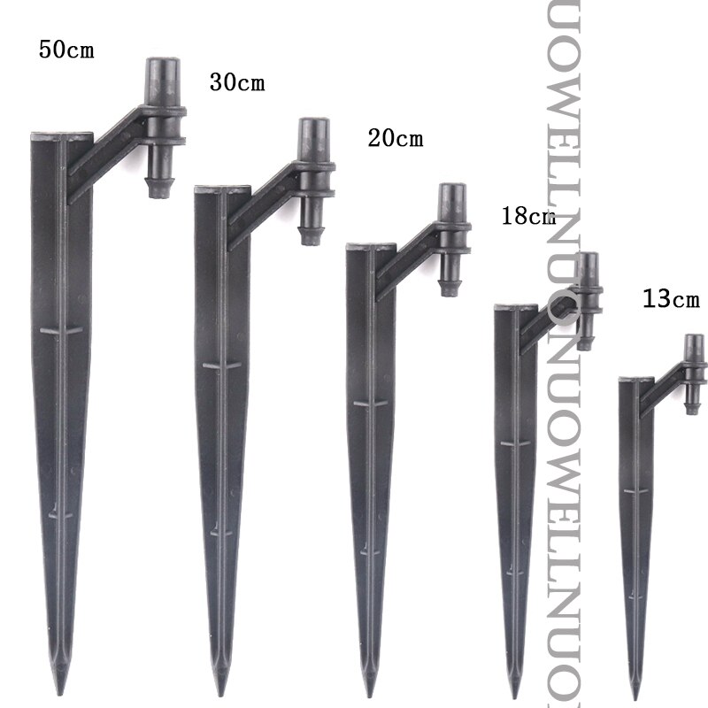 5Pcs/Lot 360 Degree Spray Jet Spike Garden Irrigation Sprinkler O.D 6mm Stakes Misting Nozzle Agricultural Plant Watering Sprays