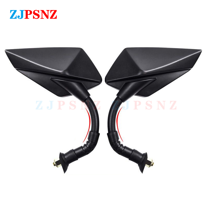 Motorfiets Scooter Spiegel Achteruitkijkspiegel Ebike Spiegel 8Mm Universele Achteruitkijkspiegels Bromfiets Zijspiegel Gereedschap Motorfiets Accessoires