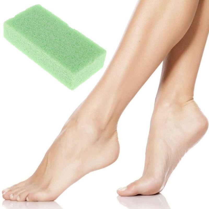 1pcs Reusable Foot Pumice Sponge Stone Callus Exfoliate Skin Scrubber Hard Manicure Scrub Tool Foot Pedicure Tools Remove Care