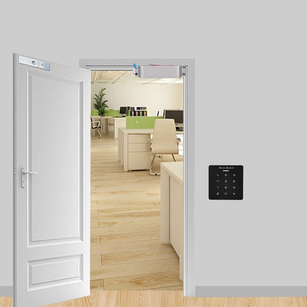 Door Access Controller RFID Access Control Keypad Touch Sensing Swipe Card Password Integrated Machine Door Lock System