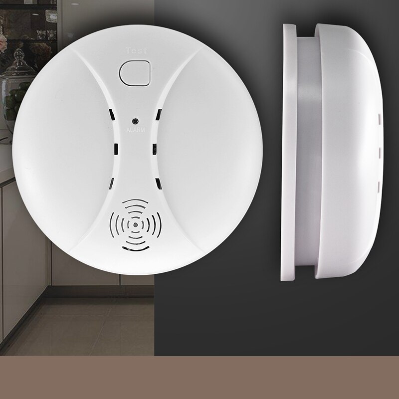 Independent Smoke Detector Intelligent Smoke Fire Detector High Sensitivity Low Battery Reminder High Volume SmokeDetector