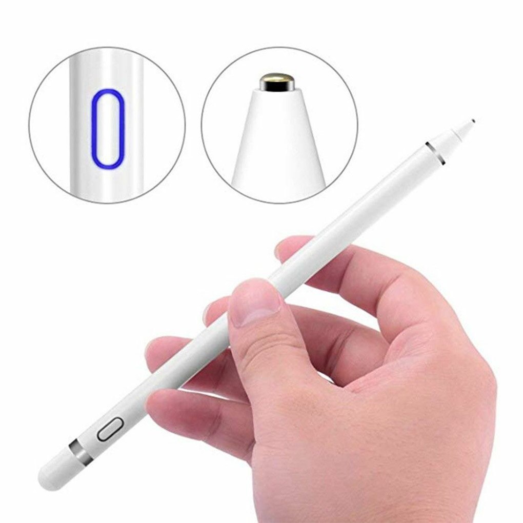 Universele Capacitieve Actieve Stylus Touch Screen Pen Smart Voor Ios/Android Ipad Telefoon Potlood Touch Tekening Tablet Smartphone