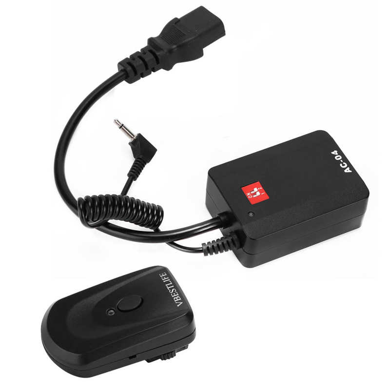 Draadloze Afstandsbediening Flash Trigger Ontspanknop AC110 ‑ 240V 4 Kanaals Draadloze Studio Flash Trigger Remote Flash Trigger Ontvanger