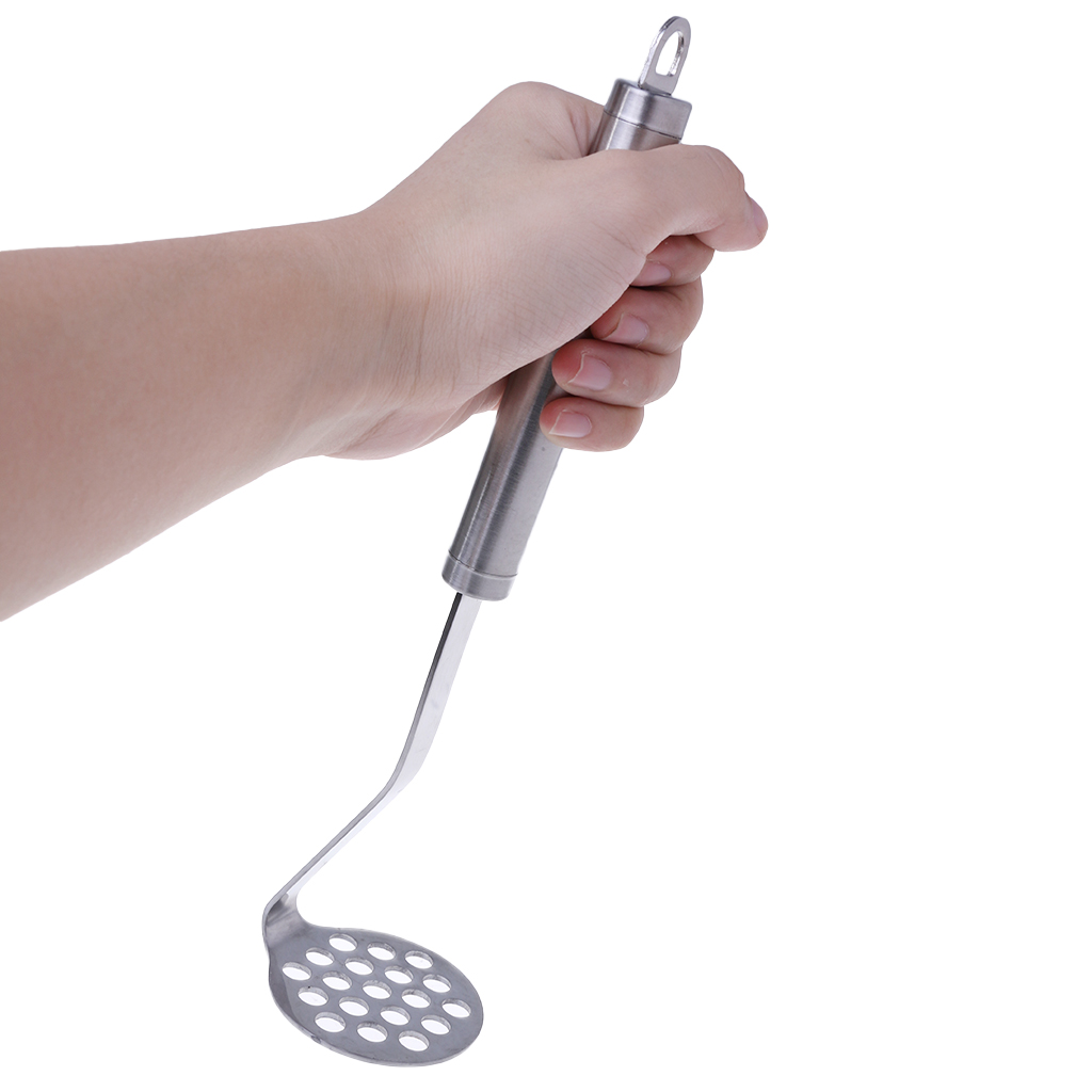 Stainless Steel Mesh Shape Potatoes Masher Mash Tool Kitchen Supply1##