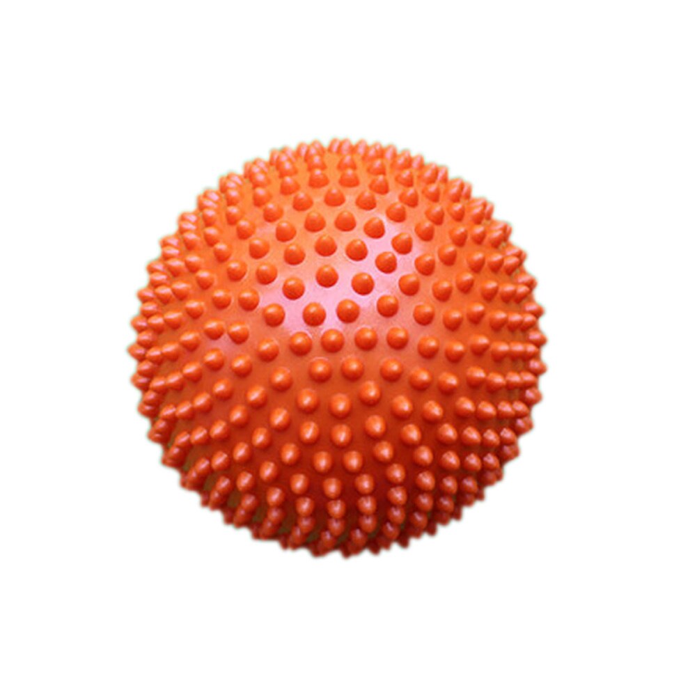 Inflatable Half Sphere Yoga Balls PVC Massage Fitball Exercises Trainer Balancing Ball For Gym Pilates Sport Fitness THI: Orange
