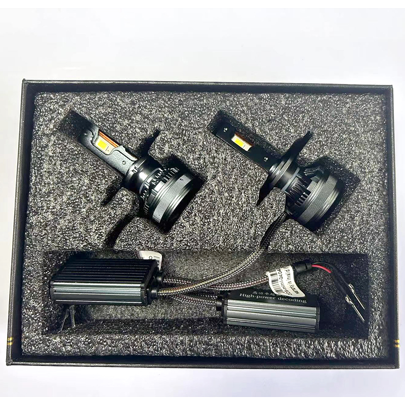 Bombilla LED para faros delanteros D2H, luz para coche, 160W, 12V, lámpara automática superbrillante, replicación 1:1, Plug And Play, 6000K, 2 uds.