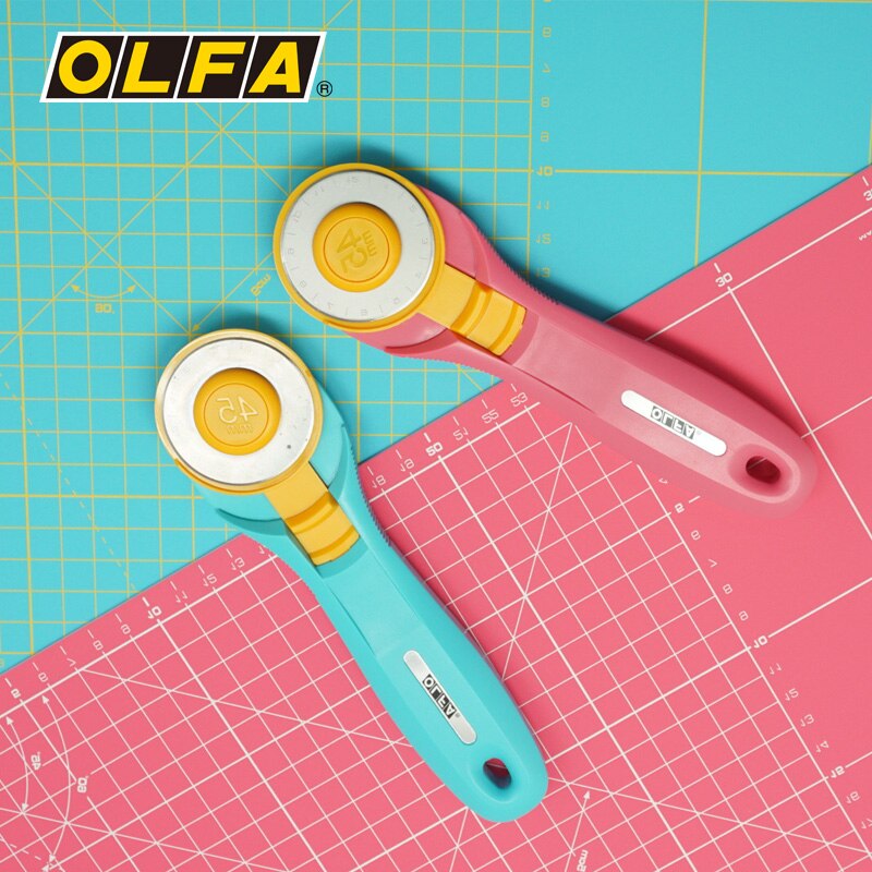OLFA Rotary Cut Knife Cutter 45mm Pink OLFA RTY-2C/PIK Knife Knife RTY-2C PIK
