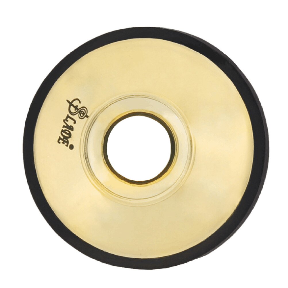 1 stuks abs saxofoon demper voor altsaxofoon, saxofoon, houtblaasinstrumenten, onderdelen en accessoires: Geel