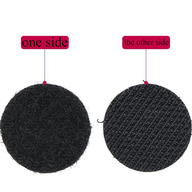 500 Pairs Zelfklevende Sluiting Dots Huishoudelijke Antislip Sticker Haken En Lussen Sofa Tapijt Fastener Lijm