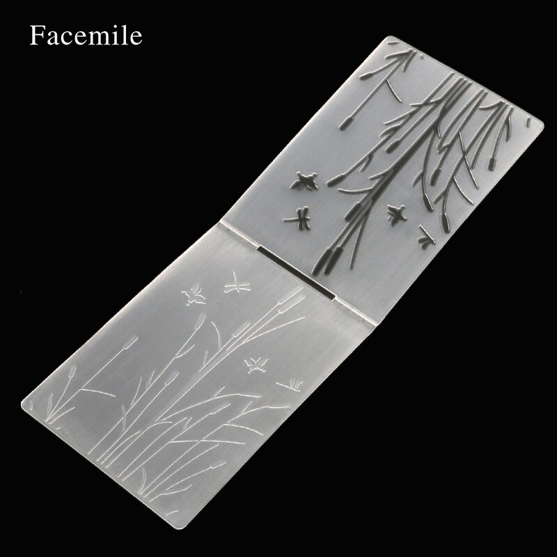 Facemile Plastic Template Embossing Map Voor Scrapbooking Fotoalbum Papier Card Bruiloft Decoratie 55028