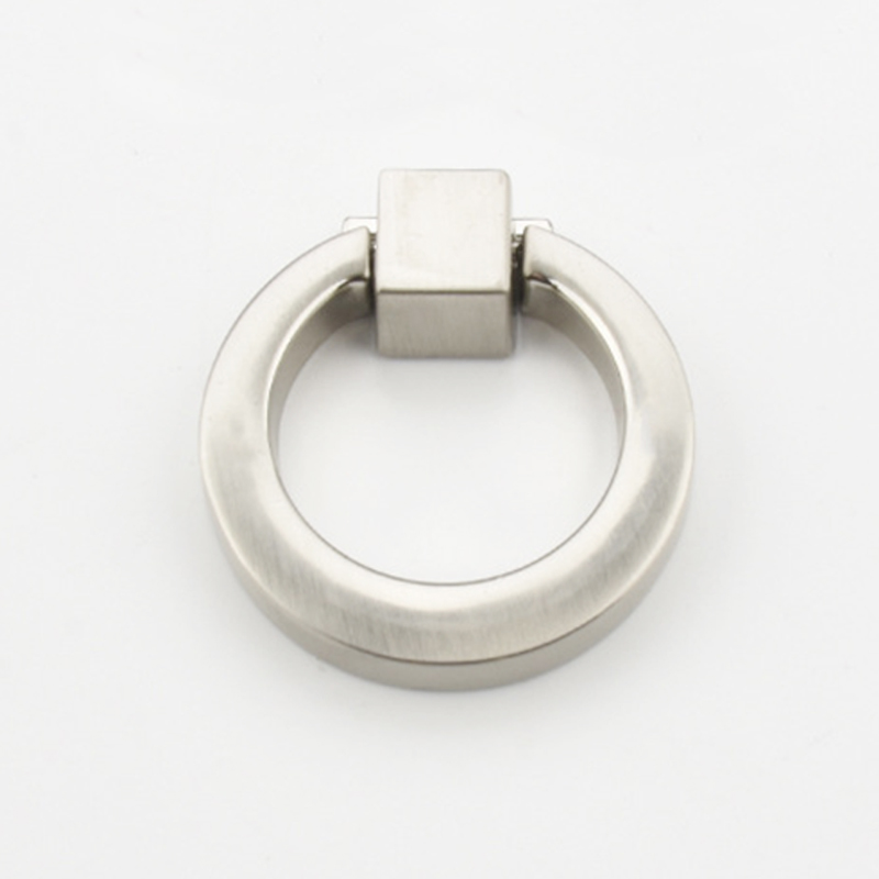 40mm runde türgriffe, farben gold, silber, schwarz, ring aus zinklegierung, für möbel, schubladen und schränke: Silber