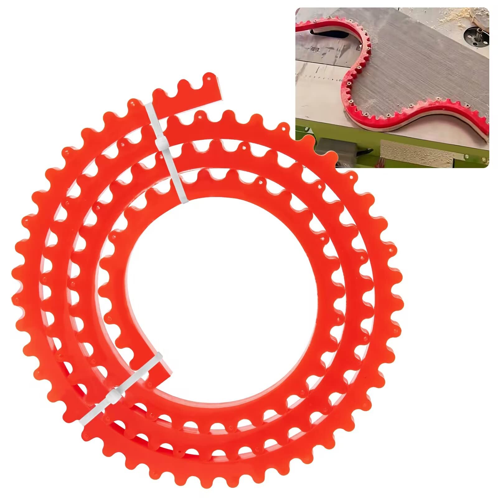 Tira de perfilado de forma especial para carpintería, guía de plantilla curva Flexible, herramientas auxiliares para tablero de madera, corte fijo,