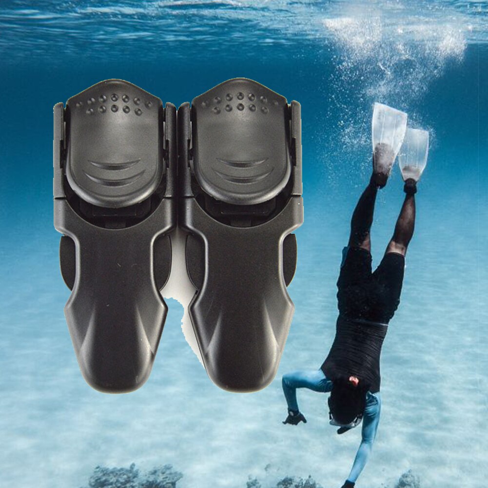 Dykning flipper rem scuba holdbar snorkling justerbar svømmefinne spænder træning udskiftning fod quick release tilbehør