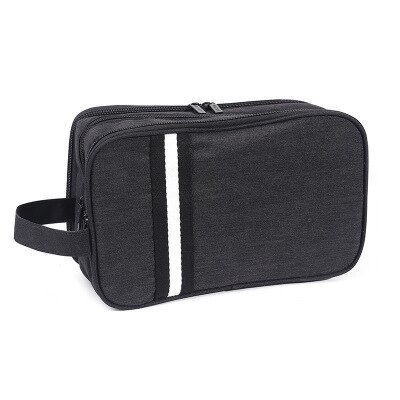 Toiletry Bag for Women Men Waterproof Dopp Kit for Travel Cosmetic Case Toiletries Bag Shaving Organizer Makeup Accessories: Black