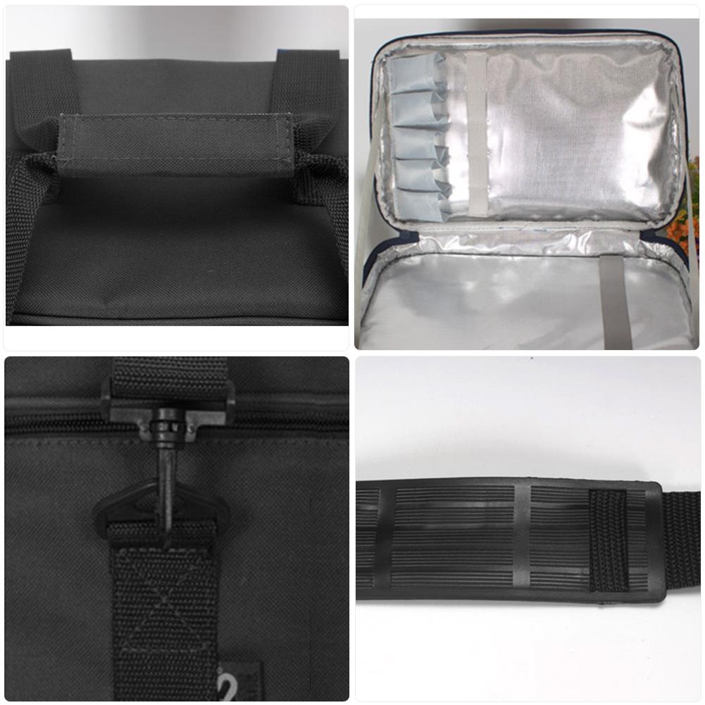 Koeltas Waterdicht Doek Schouder Koeltassen Voor Voedsel Drinken Steak Isolatie Thermische Zak Pak Ijs ThermaBag koelkast