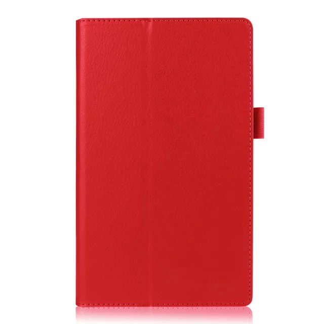 Pu leather case cover voor asus zenpad 8.0 p024 z380 z380c z380kl 8 inch tablet case + gratis screen protectors + touch pen: red