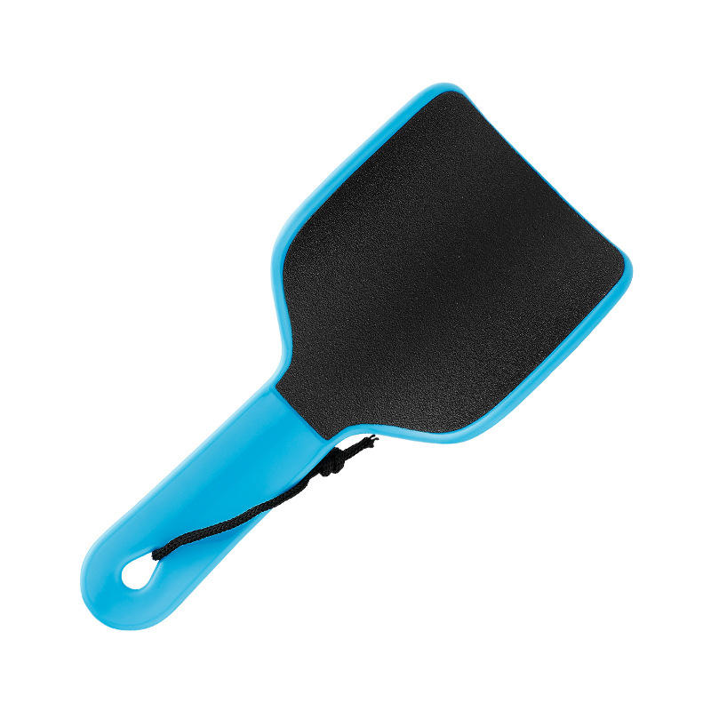 Lime à pied incurvée dissolvant de callosités de peau morte pour pieds Double face pédicure professionnelle lime à pied ponceuse à pied en forme de U épurateur: Gris clair