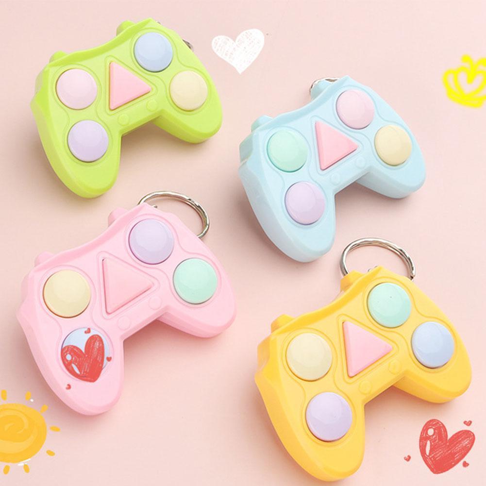 1Pcs Memory Trainer Speelgoed Geheugen Training Baby Speelgoed Stress Geheugen Educatief Kleurrijke Gamepad Game Relief Doolhof Vorm Draagbare N6A7