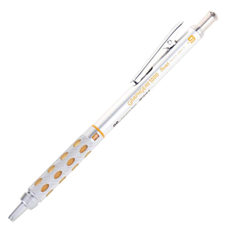 Pentel drawing activity automatic pencil 1pcs PG1015 (13.17.19) 0.3mm/0.5mm/0.7mm/0.9mm metal penholder: 0.9mm