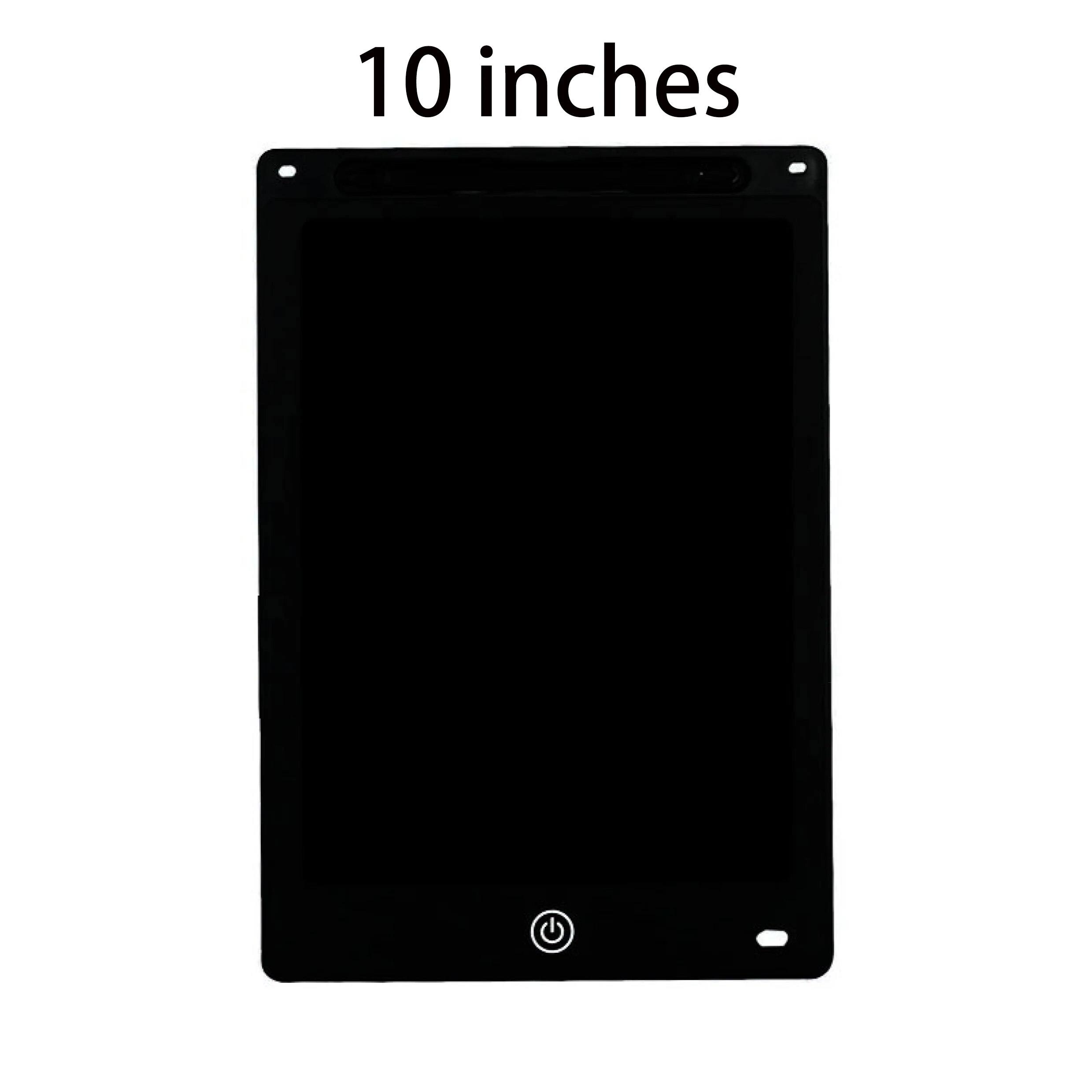 LCD Writing Tablet for Kids, Reusable Magic Drawing Board, Graffiti Sketchpad & Handwriting Blackboard, Eco-Friendly Educational: black