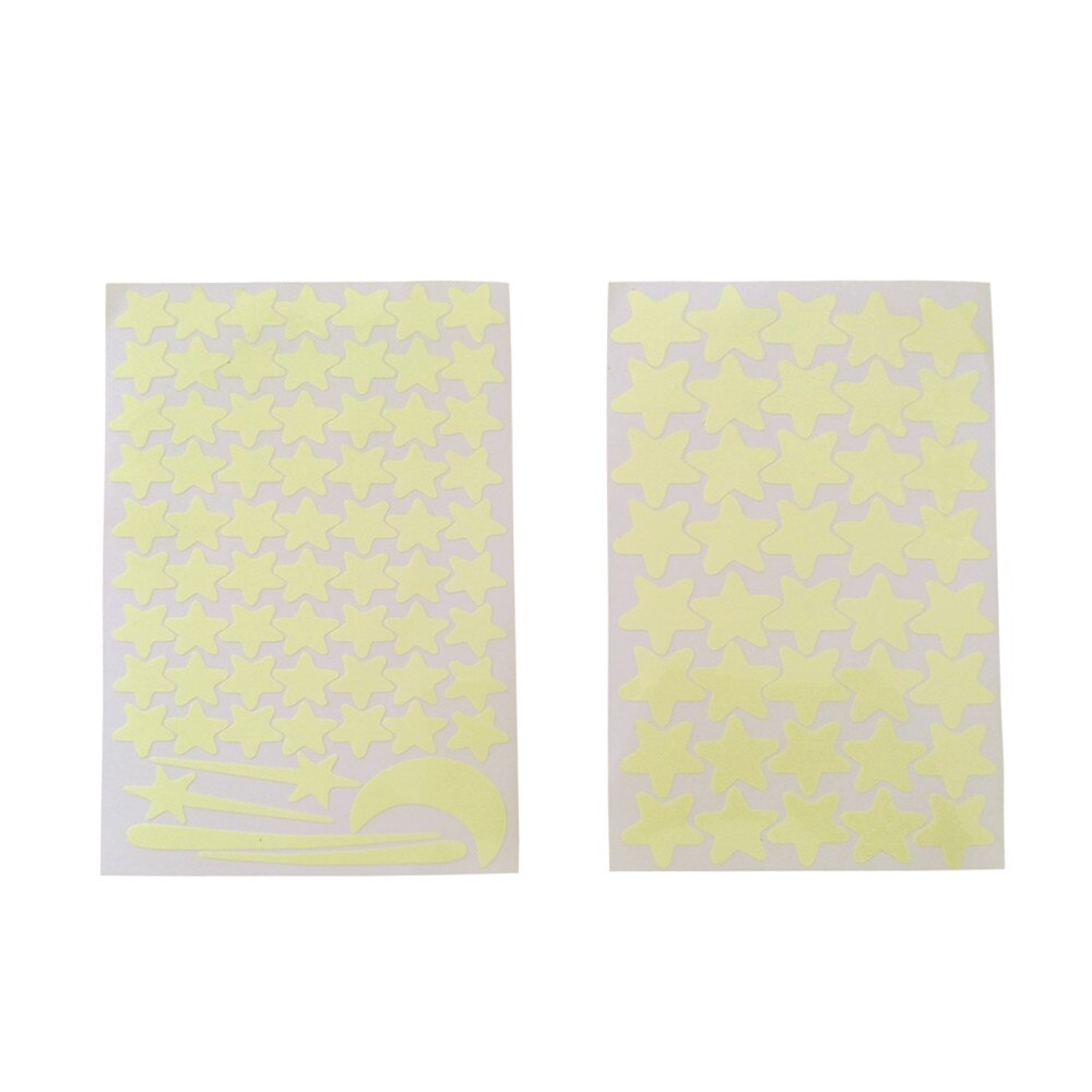 103 sztuk naklejki ścienne fluorescencyjne świecące w ciemności naklejki na ścianę gwiazda księżyc świecąca naklejka na ścianę naklejki naklejki dla dzieci pokój Dom dekoracje