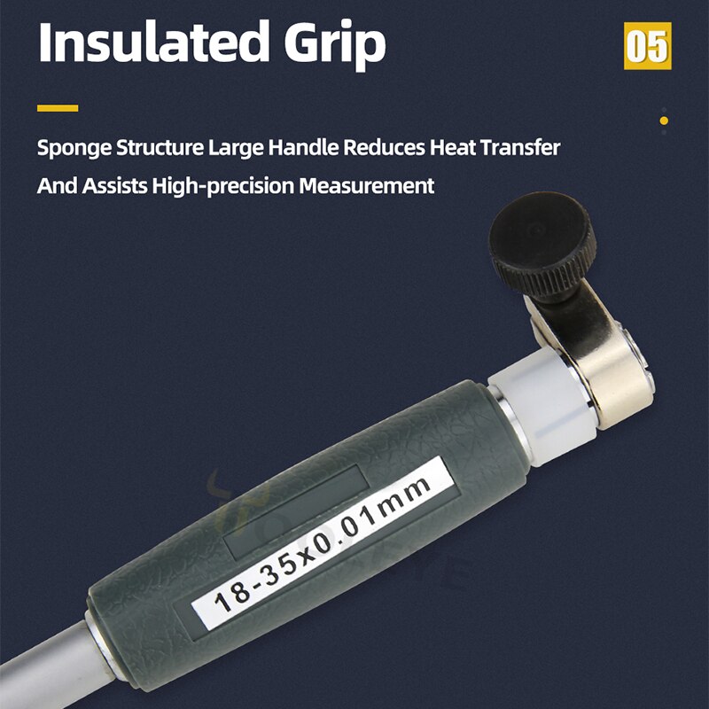 2&quot;-6&quot; Inch Dial Bore Gauge Bore Dial Indicator Inner Diameter Gauge Measuring Rod Deep Hole Measuring Tools Probe Measuring Tool