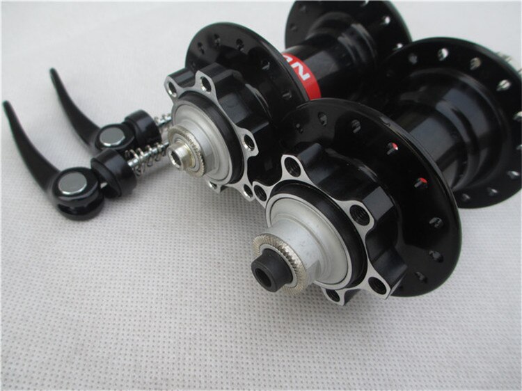 Originele NOVATEC D041SB/D042SB Voor Achter Hub Set Met Quick Release 32 Gat MTB Mountainbike Cassette Freehub Zwart /rood/Goud