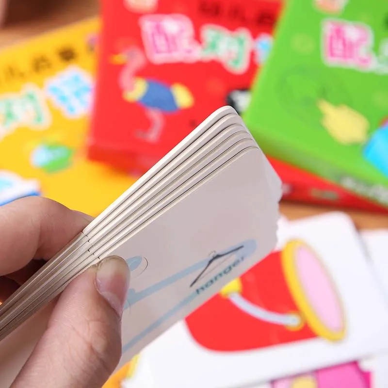 Montessori maluch Puzzle karty zabawki dla dzieci poznawcze owoce dopasowywanie zwierząt gry logiczne dzieci uczące się Puzzle edukacyjne