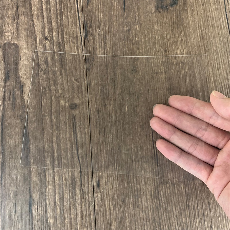 50 pz/lotto Finestra di Plastica Trasparente Fogli Adesivo Doppio-di lato Strisce di Schiuma Adesiva per FAI DA TE shaker Carte Che Fanno Abbellimento 2024