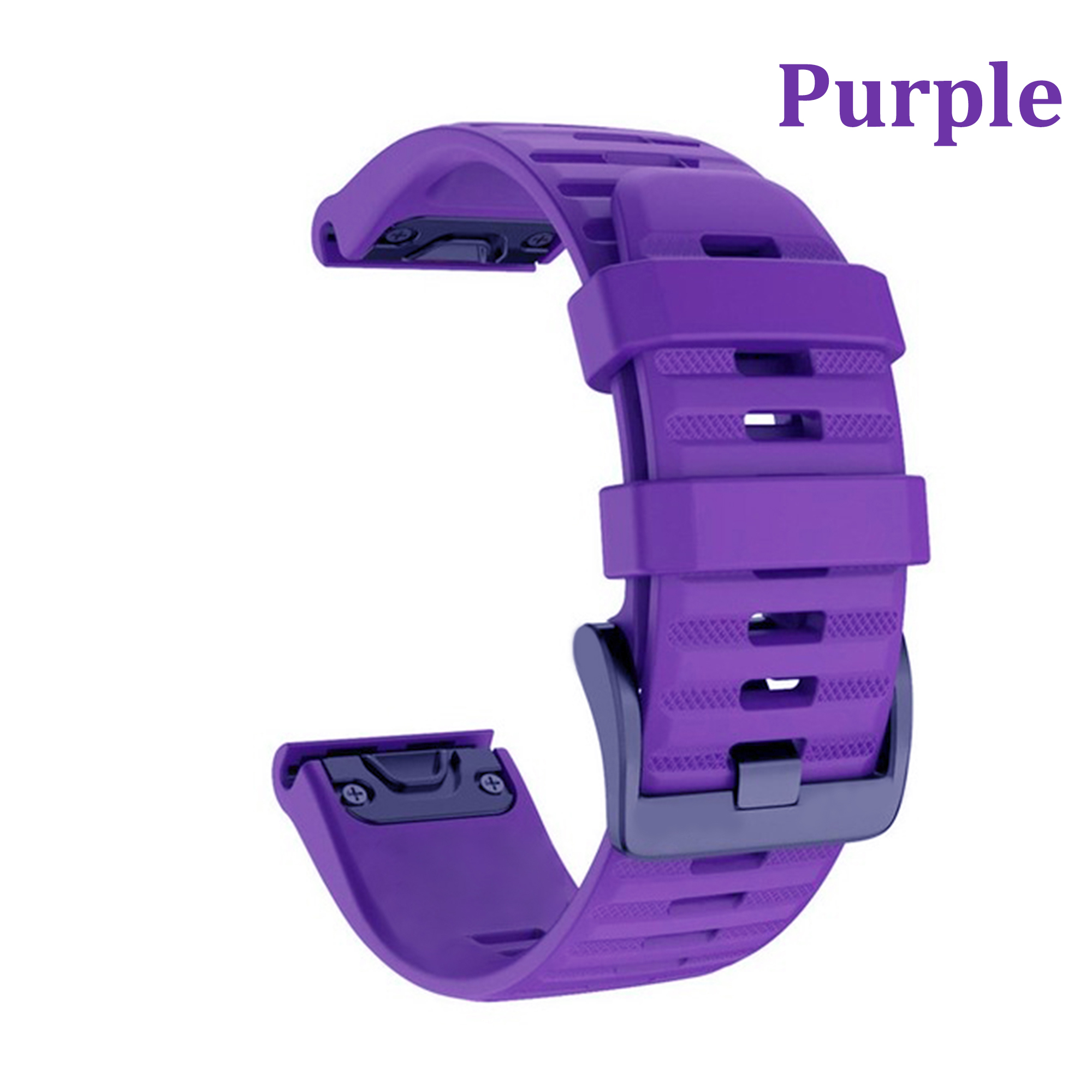 26 22 20MM Silicone strap for Garmin Fenix 6X 6 7 7X Pro 5S 5X Plus Fenix 8 E Watchband Bracelet Epix Gen2 965 955 3HR QuickFit: 18mm / Blue