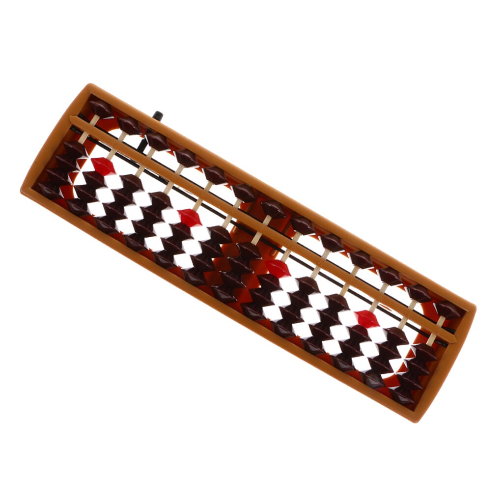 15 stænger plastperler kolonne kulramme aritmetisk legetøj soroban beregningsværktøj matematik læringshjælp nummer tæller legetøj: 4