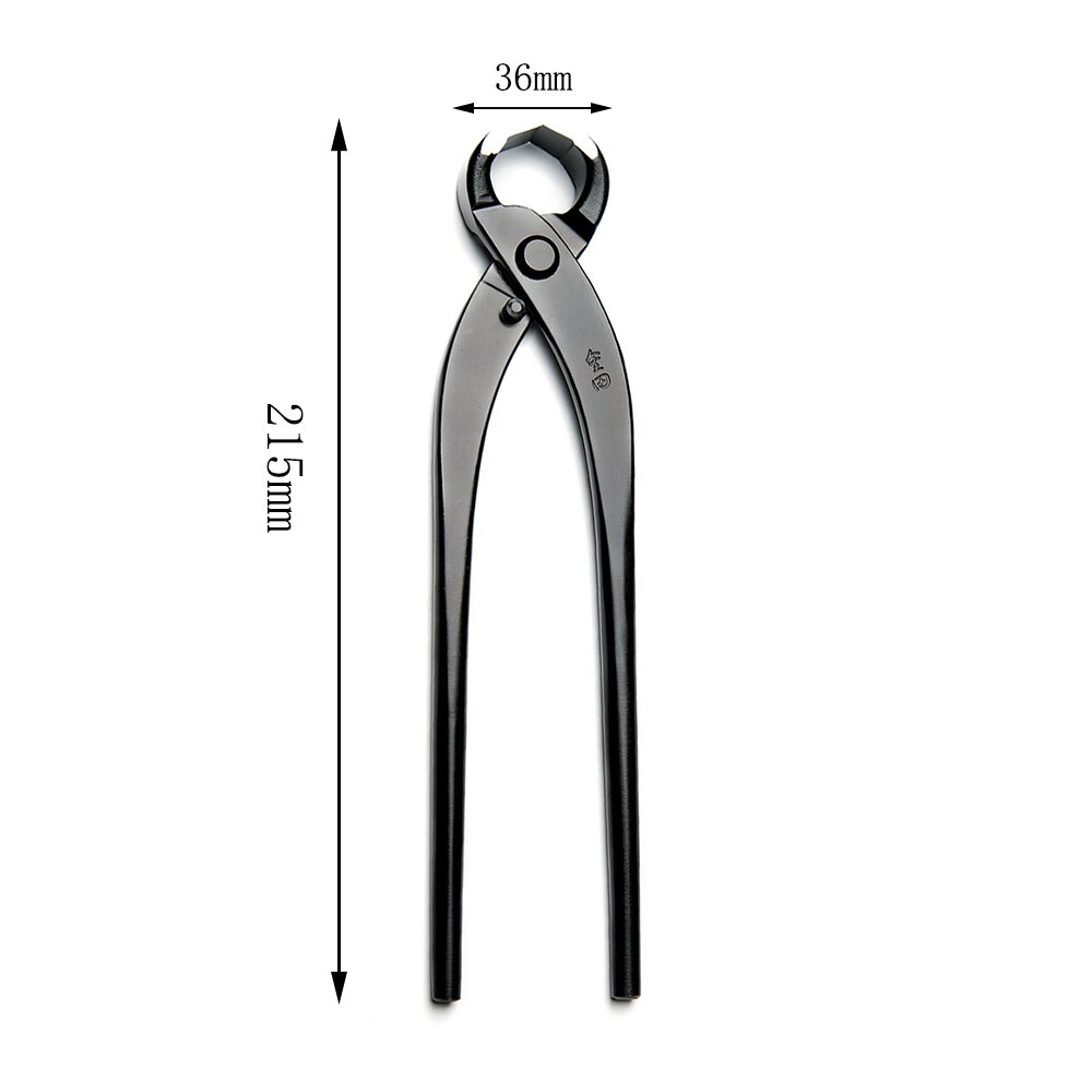 Master Grade Wortel Cutter Branch Cutter Tianbonsai Gereedschap Concave Cutter Straight Edge Cutter 215 Mm High-Carbon Gelegeerd Staal