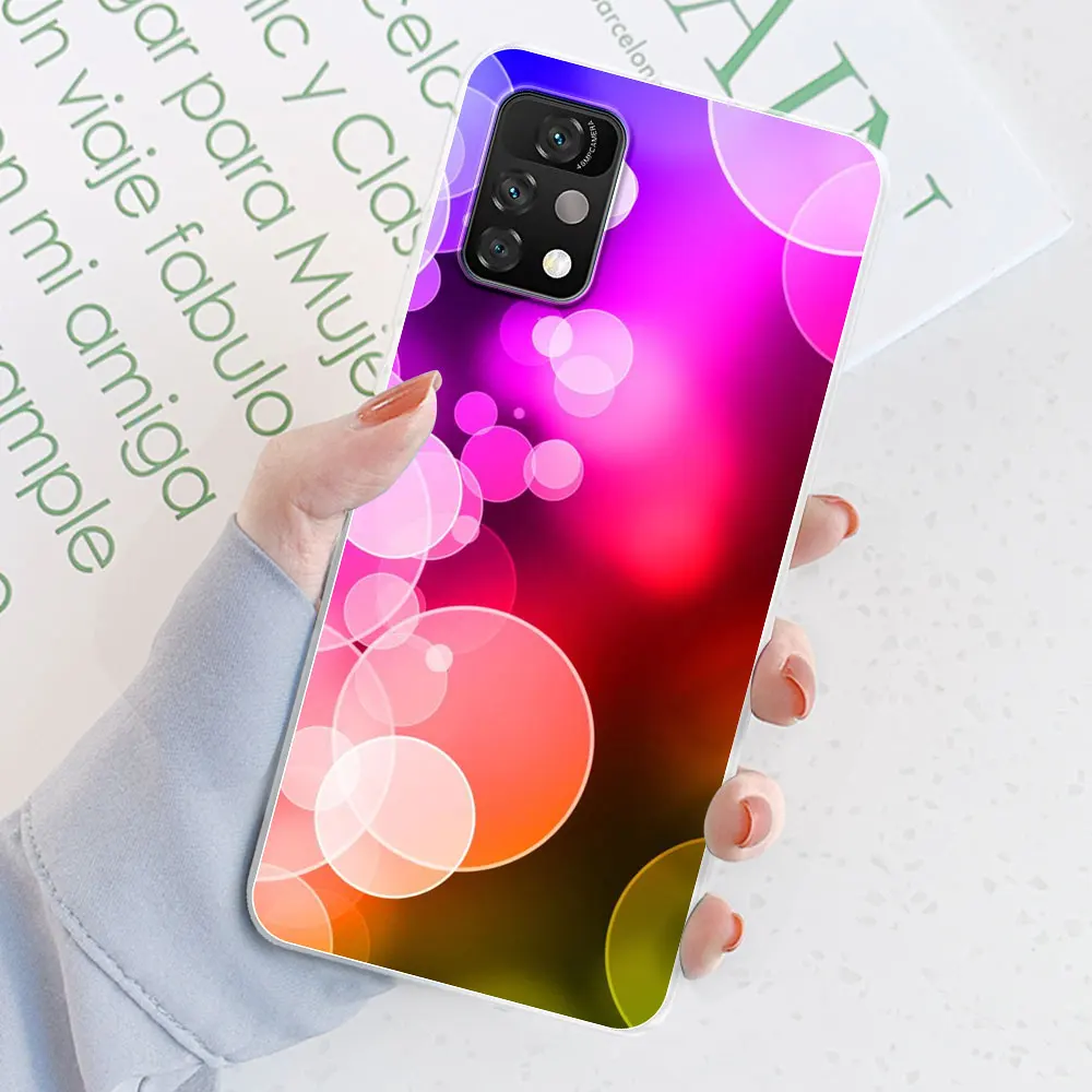 For Umidigi A11 Pro Max Case For Umidigi A11 ProMax Cover Printing Clear Silicone Soft Cases Coque For Umidigi A11 Pro Max Funda: Ivory