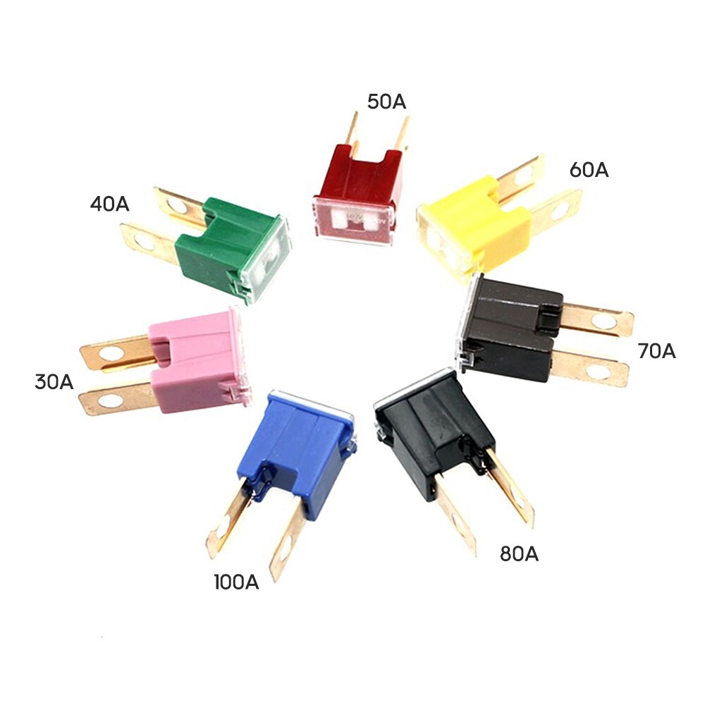 100A JCASE FMX Pal Male Slow Blow Car Auto Fuse Car accessories for Nissan Mazda H-o-n-d-a T-o-y-o-t-a