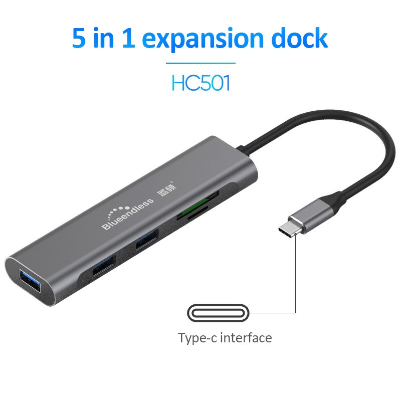 Nylig Omformer 10 I 1 Usb C Hub Type-C Til Hdmi Usb 3.0 Rj45 Pd Adapter Brygge Hub Til Macbook Laptop
