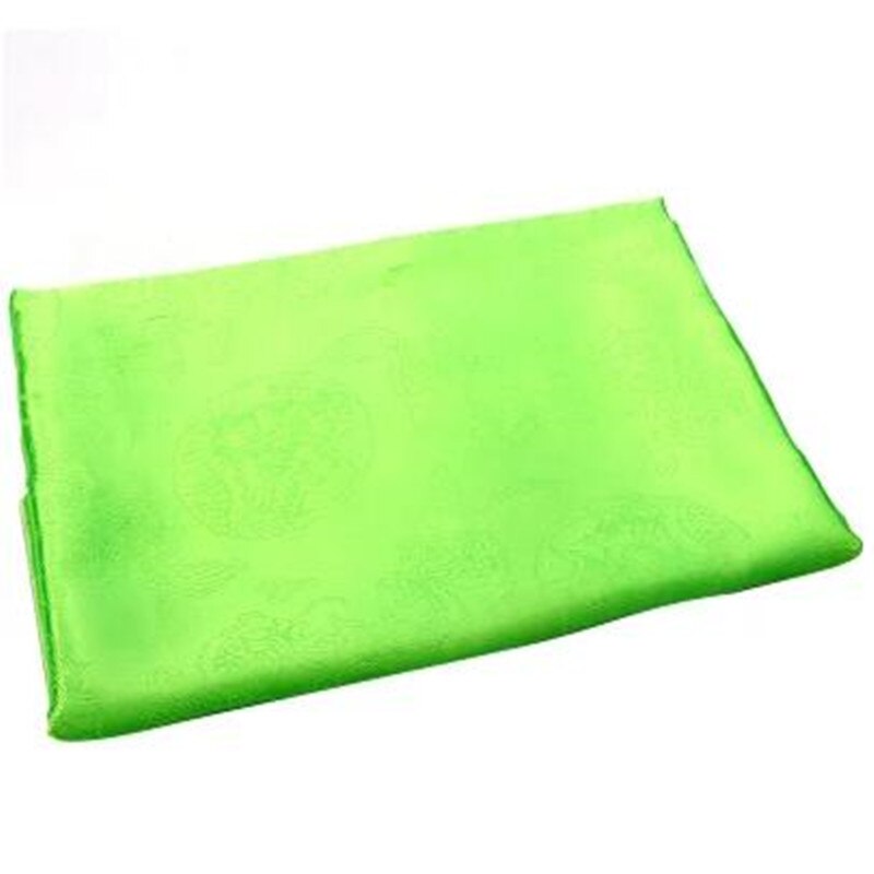 Tissu tantrique rituel bouddhiste tibétain de , frais et agréable, magnifique Satin Jacquard Dragon et phénix 230cm * 43cm: green