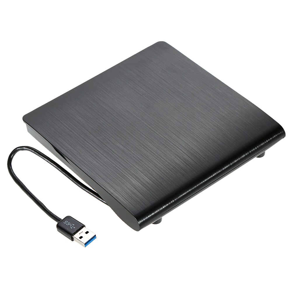 Caja de unidad de disco óptico externo para PC, portátil, USB 3,0, SATA, 9,5mm, ultradelgada