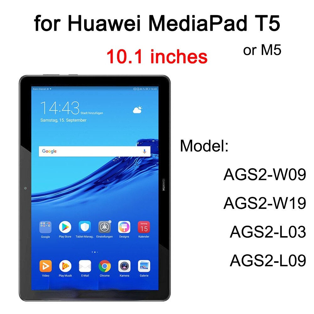 Tempered Glass Screen Protector For Huawei MatePad 10.4 10.8 Pro 11 2022 T 10s MediaPad T5 T3 10 T1 T8 8.0 10.1: MediaPad T5