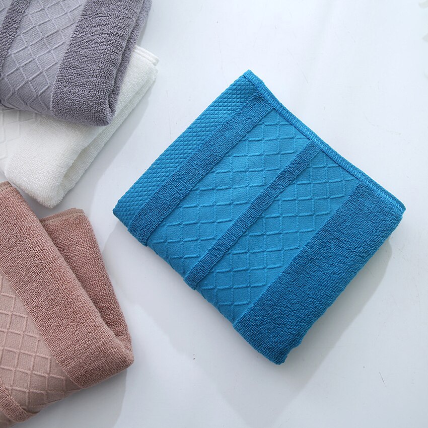 Geometric Towel 100% Cotton Towels Set Soft Thick Shower Bathroom Home Spa Face Towel for Adults Kids Toalla Serviette Handtuch